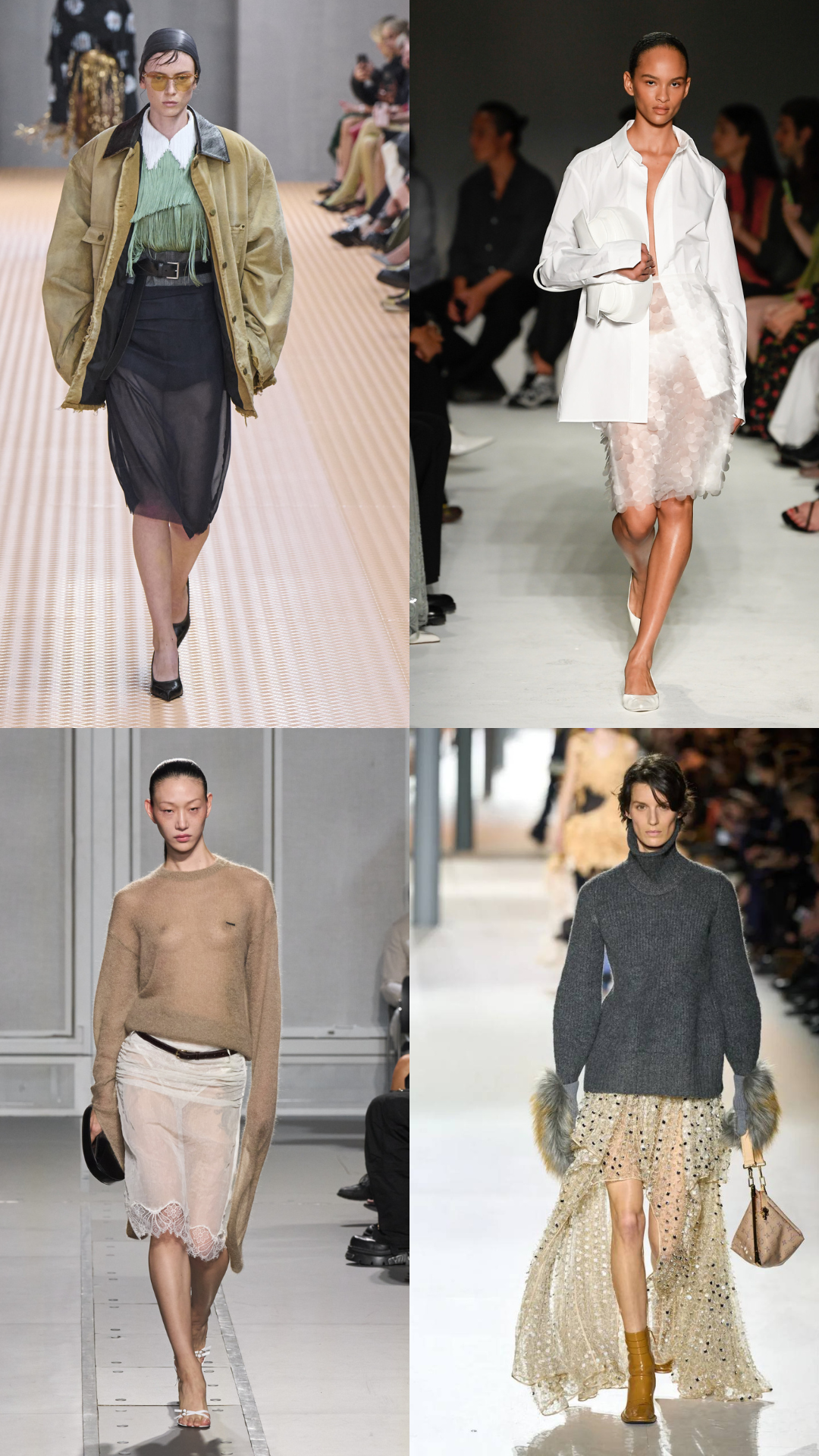 Стилістка пояснила, як носити прозорі речі, що є трендом 2024 року